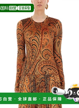 1h可退 香港直邮ETRO 女士T恤 WRJB002699IAS53X0822 AW2025 橙色