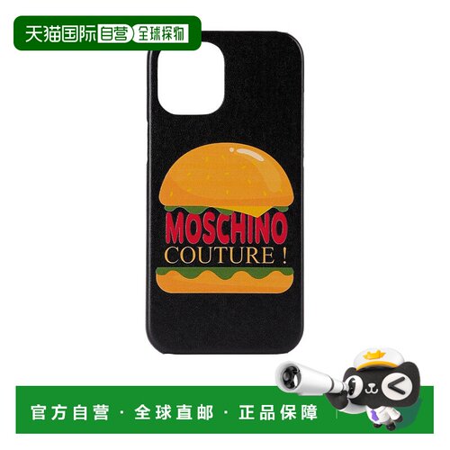 1h可退 香港直邮MOSCHINO 男士手机壳 7913FANTASYPRINTBLACK SS2