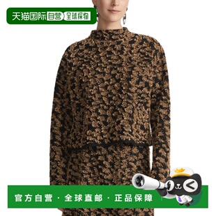 自营lafayette 148 new yorkLafayette 148纽约金属镶边羊毛毛衣-