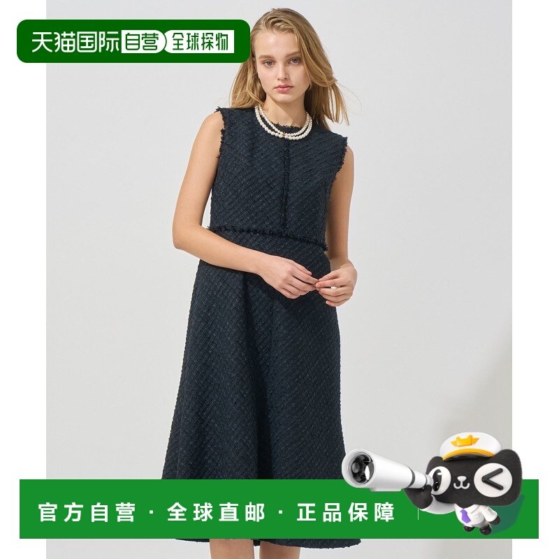 1h可退 日本直邮ANAYI 女士混色花呢中长款连衣裙 10251114030,女装/女士精品,连衣裙,淘宝优惠券,粉丝福利购,淘宝优惠卷