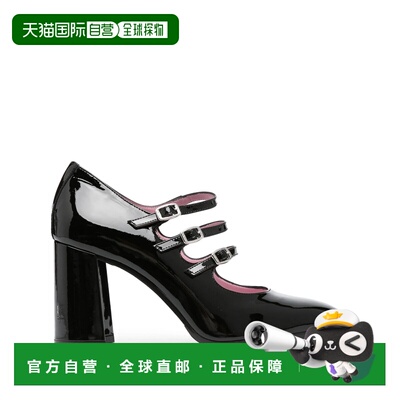 1h可退 香港直邮Carel 女士 KEEL 黑色漆皮高跟鞋 33176600