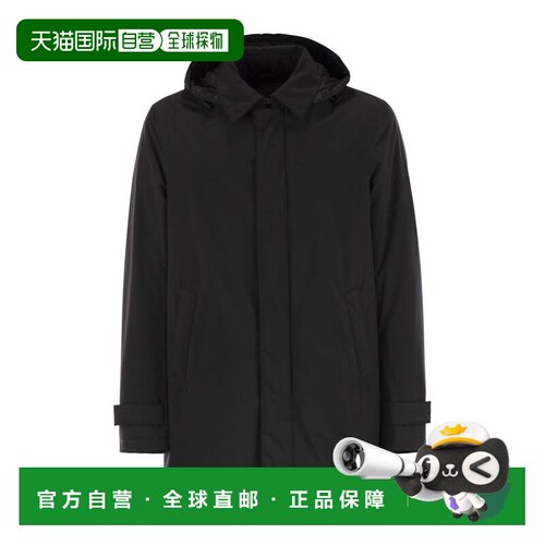 1h可退 香港直邮HERNO 男士羽绒服 PI001242U128409300 CO 黑色 P