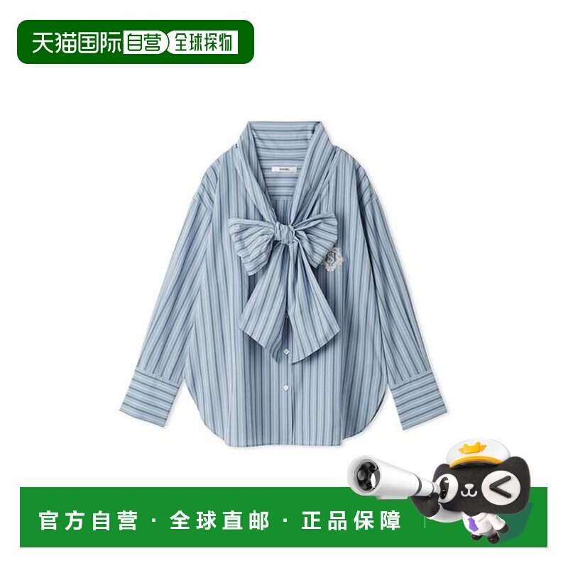 日本直邮SNIDEL 罗纹蝴蝶结衬衫图片