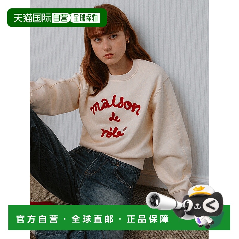 韩国直邮rolarola少女甜美可爱清新法式日常设计师女款卫衣303430