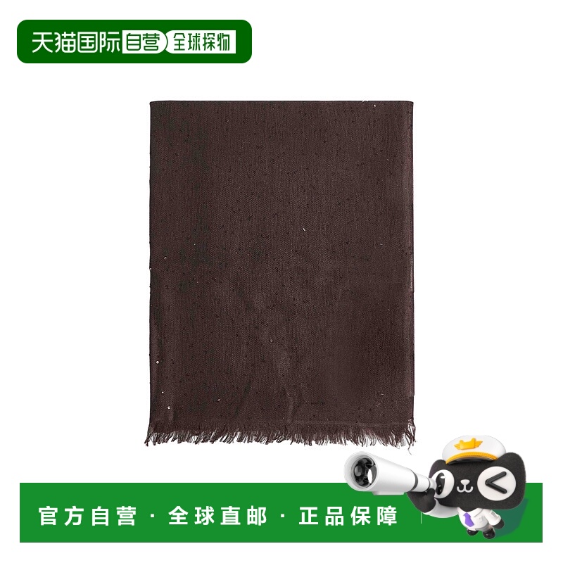 香港直邮Brunello Cucinelli 流苏围巾 MSCDVSW03羊绒真丝