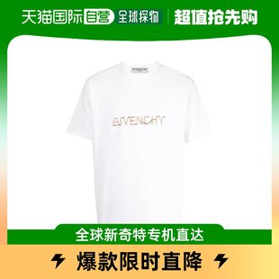 Neon 圆领 Lights 纪梵希 男士 Givenchy 印花T恤短袖 香港直邮潮奢