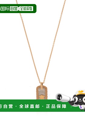 香港直邮VERSACE 男士项链 10189641A006214JNF0 SS2025黄色 吊坠