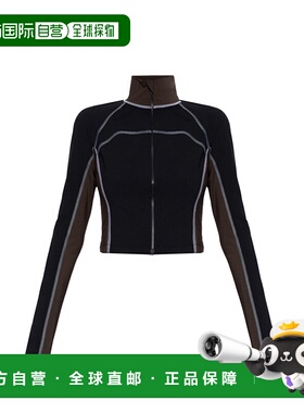 香港直邮FENDI 女士针织衫 FAF370AT93F0D9F AW2025 黑色 Knitted