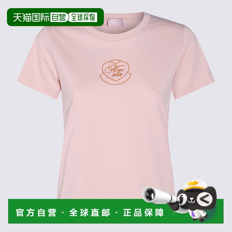 1h可退 香港直邮MONCLER 女士T恤 K20938C0000989AJS519 SS2025