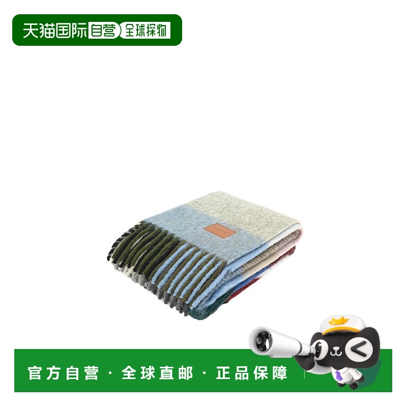 香港直邮Loewe 羊驼毛和羊毛混纺毯 TSF2HM1X08罗意威