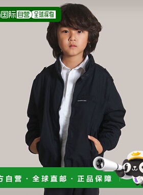 自营 members only男孩标志性赛车夹克 - 黑色 美国奥莱直发