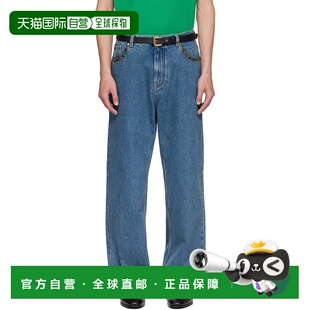 1h可退 香港直邮Valentino 华伦天奴 男士 蓝色 Printed Border