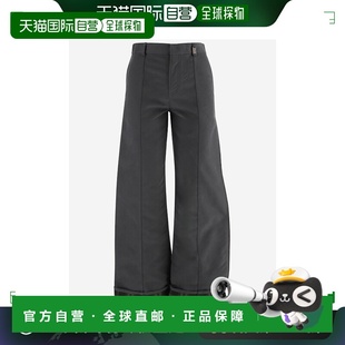 灰色 香港直邮BURBERRY AW2024 8099352C1501 Trouser 女士休闲裤