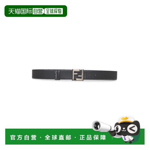 香港直邮FENDI 男士腰带 7C0541ASIWF1DYM CO 黑色 支付后1h可退