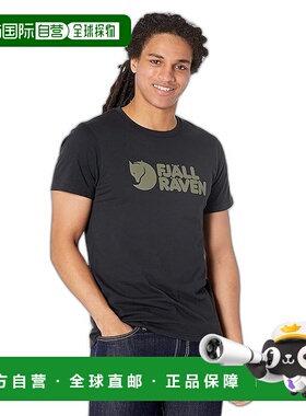 1h可退 香港直邮潮奢 fjällräven 北极狐 男士 徽标T恤