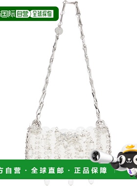 1h可退 香港直邮潮奢 Rabanne 女士 透明 1969 Nano Crystal Resi