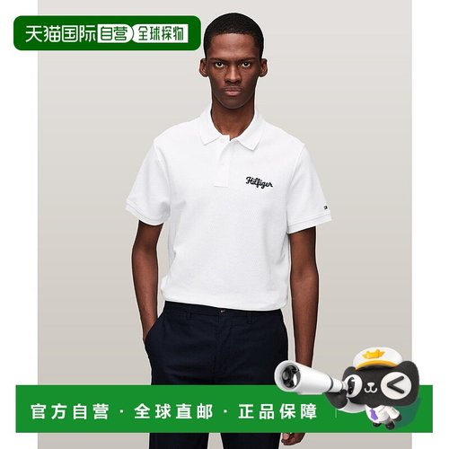 日本直邮TOMMY HILFIGER 链条缝线常规款POLO衫 [TO3203EM10907]