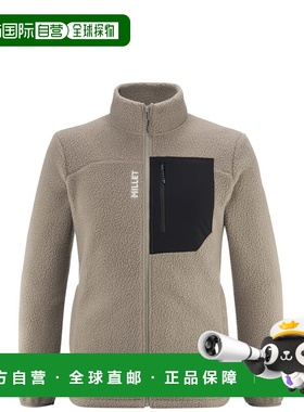 自营欧洲直邮Millet觅乐 CIMAÏ SHERPA男士抓绒衣 米色