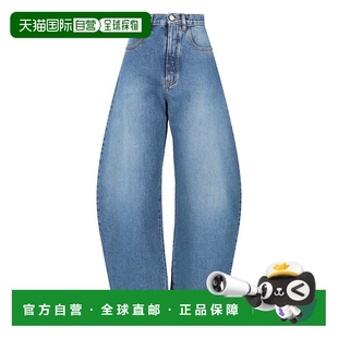 棉质牛仔长裤 1h可退 女士 alaia AA9P0176D006B 香港直邮潮奢