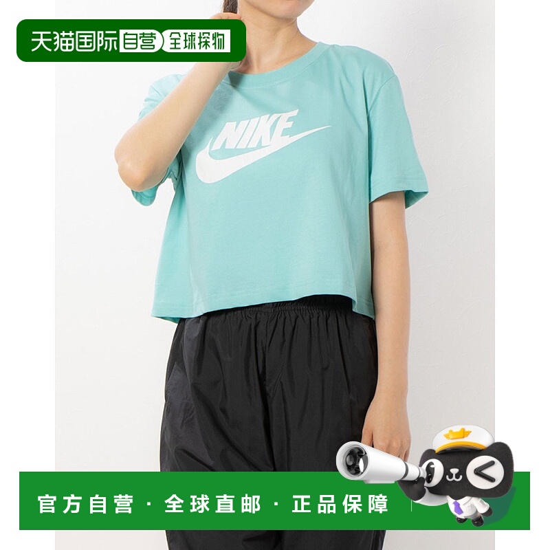 日本直邮 Nike 女士Essential Crop Icon French Terry短袖T恤 BV