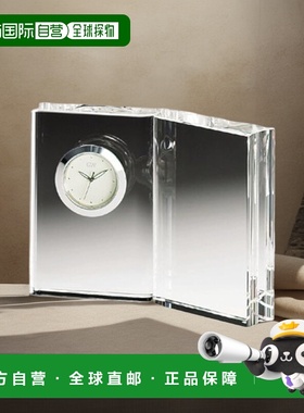 【日本直邮】Narumi鸣海 玻璃时钟 字典钟 M 透明 GW1000-11006