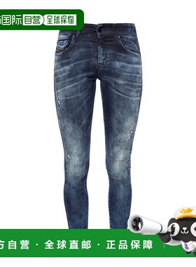 1h可退 欧洲直邮DIESEL 女士牛仔裤SLANDY00SXJN069IB01紧身裤