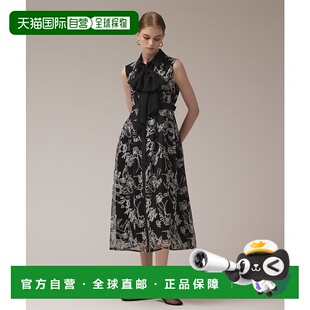 GR9467EW0174 花卉刺绣蝴蝶结连衣裙 日本直邮GRACE CONTINENTAL