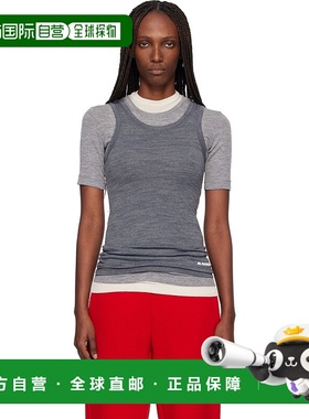 1h可退 香港直邮潮奢 Jil Sander 吉尔 桑达 女士 灰色 Lightweig