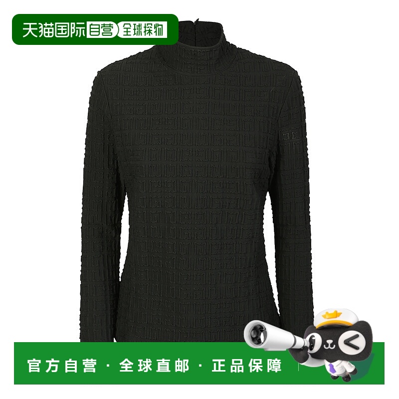 1h可退 香港直邮GIVENCHY 女士针织毛衣 BW60YN146J001BLACK AW20