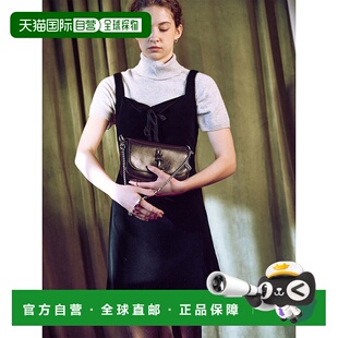 韩国直邮LOEUVRE正品 连衣裙304821841Velvet Ribbon Mini Dress