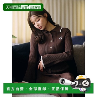 日本直邮TONAL 半拉链设计 女装 POLO针织连衣裙 6525 修身 1h可退