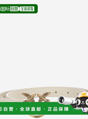 香港直邮PINKO 女士腰带 100143A0F1Z14Q SS2025 白色