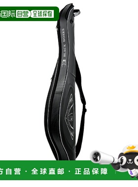 日本直邮Gamakatsu GC301 模压硬杆盒142厘米黑色（BLACK WORKS）