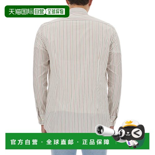 香港直邮ETRO 男士衬衫 MRIB000299TR515S8450 SS2024 白色
