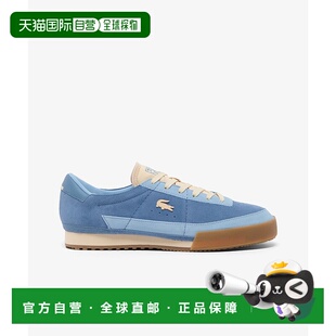 1h可退 日本直邮LACOSTE 男装 经典网球风 绒面革拼接休闲运动鞋
