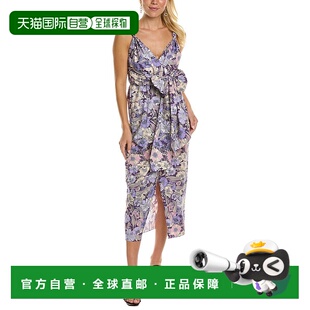 泰勒 Poppy Field 自营 紫色 taylor丽贝卡 连衣裙 美 rebecca