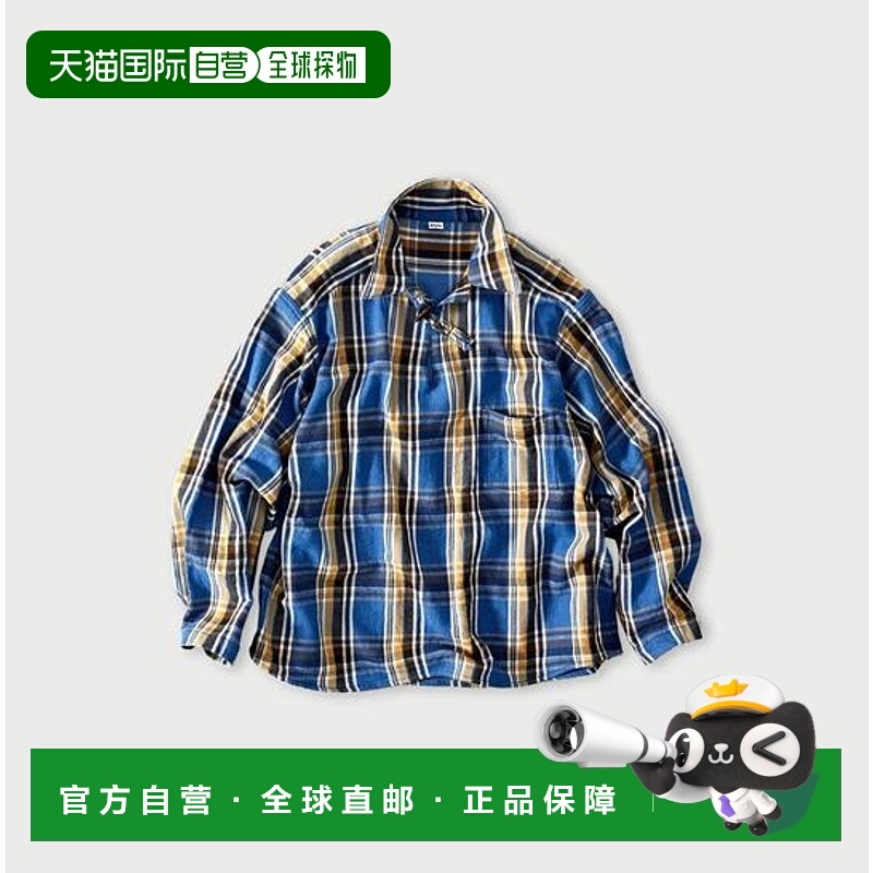 1h可退 日本直邮45R 宽松印度棉908达夫衬衫