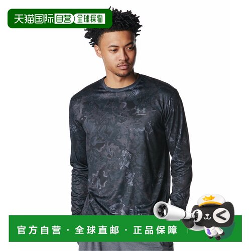 日本直邮Under Armour/安德玛 短袖宽松印花T恤 男女同款 6007731