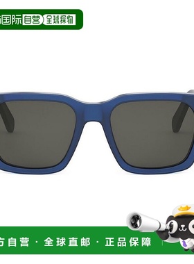 香港直邮Celine 思琳 男士 矩形太阳镜 CL40248I blue蓝色 舒适时