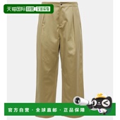 女士 巴宝莉 Burberry 棉质直筒长裤 1h可退 博柏利 香港直邮潮奢