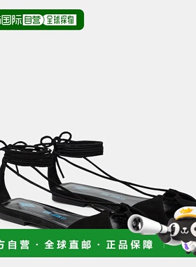 香港直邮The Attico 女士 Ferdi 绒面革凉鞋 001288单鞋