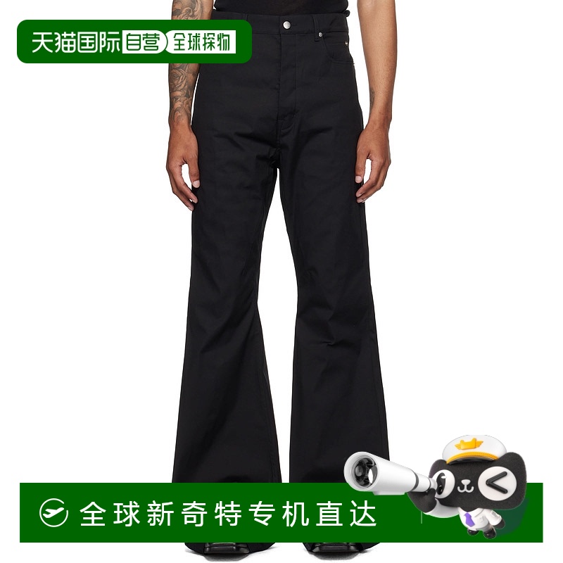 1h可退 香港直邮Rick Owens Lilies 瑞克 欧文斯 男士 黑色 Conco