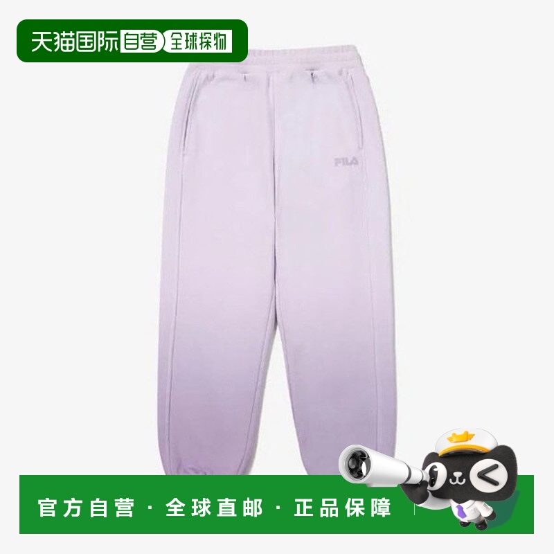韩国直邮FILA Wheela 儿童长裤 KQC FK2FPG3201X-LVD 染色慢跑长