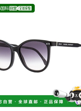 自营 Isabel Marant 女士蝴蝶太阳镜 IM0078S 8079O 黑色 57mm -