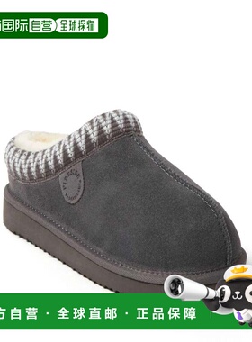 自营Fireside by Dearfoams Women's Greta Genuine Shearling Cl