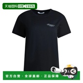 LOGO 香港直邮GIVENCHY PRIN SS2026 黑色 女士T恤 BW70FJP7A7001