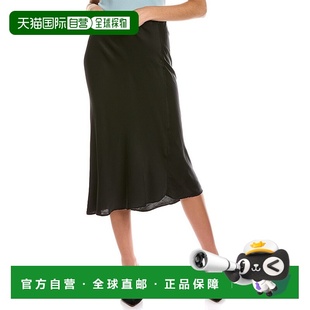 Bias Drea Cut Midi裙子 美国奥莱直发 自营Michael 黑色 Stars