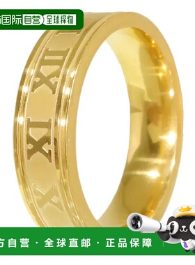 1h可退 日本直邮SBG 男女同款罗马数字戒指 316L医用不锈钢材质 1