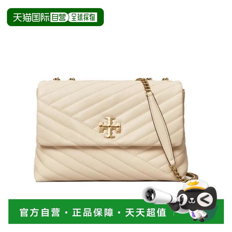 香港直邮Tory Burch Kira 人字绗缝中号单肩包 90446汤丽柏琦背包