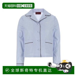 古馳 女士 香港直郵潮奢 條紋襯衫 818455ZAPIU Gucci 1h可退